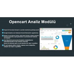 Opencart Google Analytics Modülü