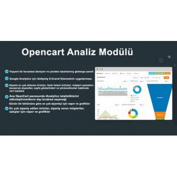 Opencart Google Analytics Modülü