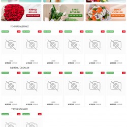 Opencart Journal Çiçekçi Tam Paket