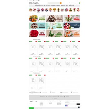 Opencart Journal Çiçekçi Tam Paket