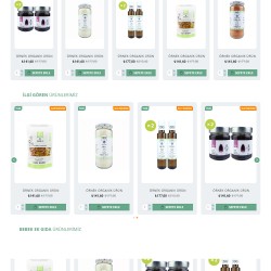 Opencart Journal Gıda Tam Paket