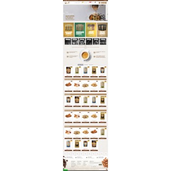 Opencart Kahve Dünyası Satış Tam Paket