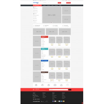 Opencart 3.x Elektroshop - Market Teması