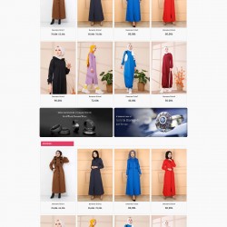 Opencart Tesettür - Giyim - Market Tema