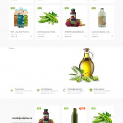 Opencart 3.x Doğal Ürünler Teması