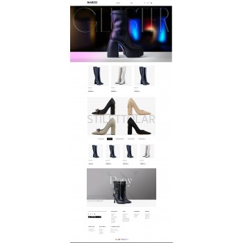 E Ticaret Paketi Ayakkabı Tasarım