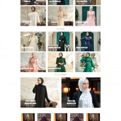 E Ticaret Paketi Tesettür - Tekstil Tasarım