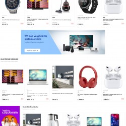 PHP E Ticaret Paketi Elektronik Market Tasarım
