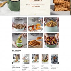 PHP E Ticaret Paketi Gıda - Moda - Market Tasarım