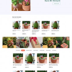 PHP E Ticaret Paketi Bahçe - Ev - Yaşam Teması