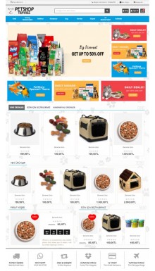 Opencart 3.x PetShop Teması