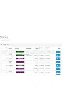 Opencart Kargo Takip Modülü