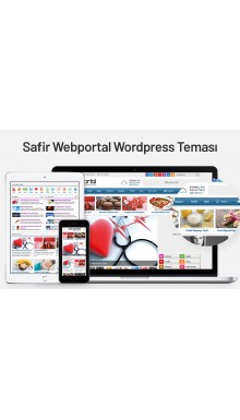 Safir Web Portal Wordpress Teması