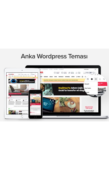 Anka Wordpress Haber Teması