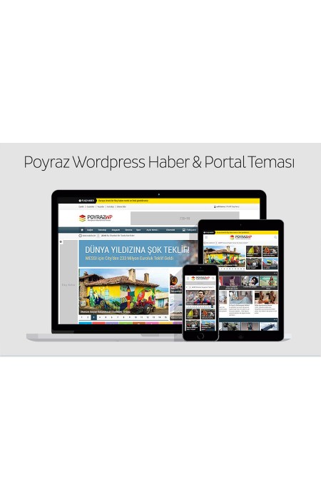 Poyraz Wordpress Haber Teması